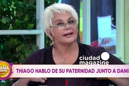 Carmen Barbieri al frente de su programa en el cable y ante un inminente regreso a la tv abierta, donde hoy se la puede ver formando parte del panel de Los 8 escalones