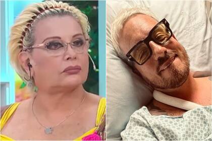 Carmen Barbieri habló de la operación a la que se someterá Fede Bal tras su accidente en Brasil (Foto: Instagram/@barbieri_carmen/@balfederico)