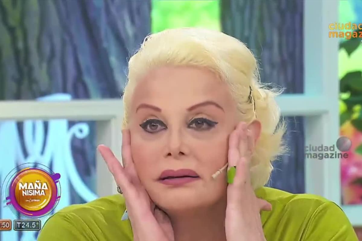 Carmen Barbieri recibió dos mensajes de su hermana y una foto: "Es parecida a mí", reveló