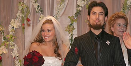 Carmen Electra y Dave Navarro se casaron en 2002