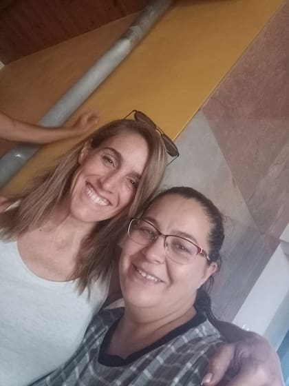 Carmen Fernández auxilió a Soledad Pastorutti y su equipo
