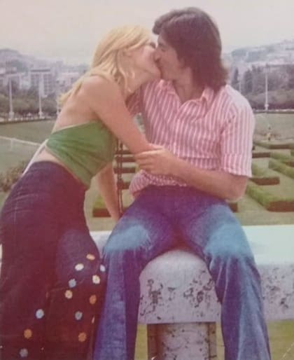 Carmen y "Chirola" Yazalde, una pareja que fue la comidilla de las publicaciones sobre farándula