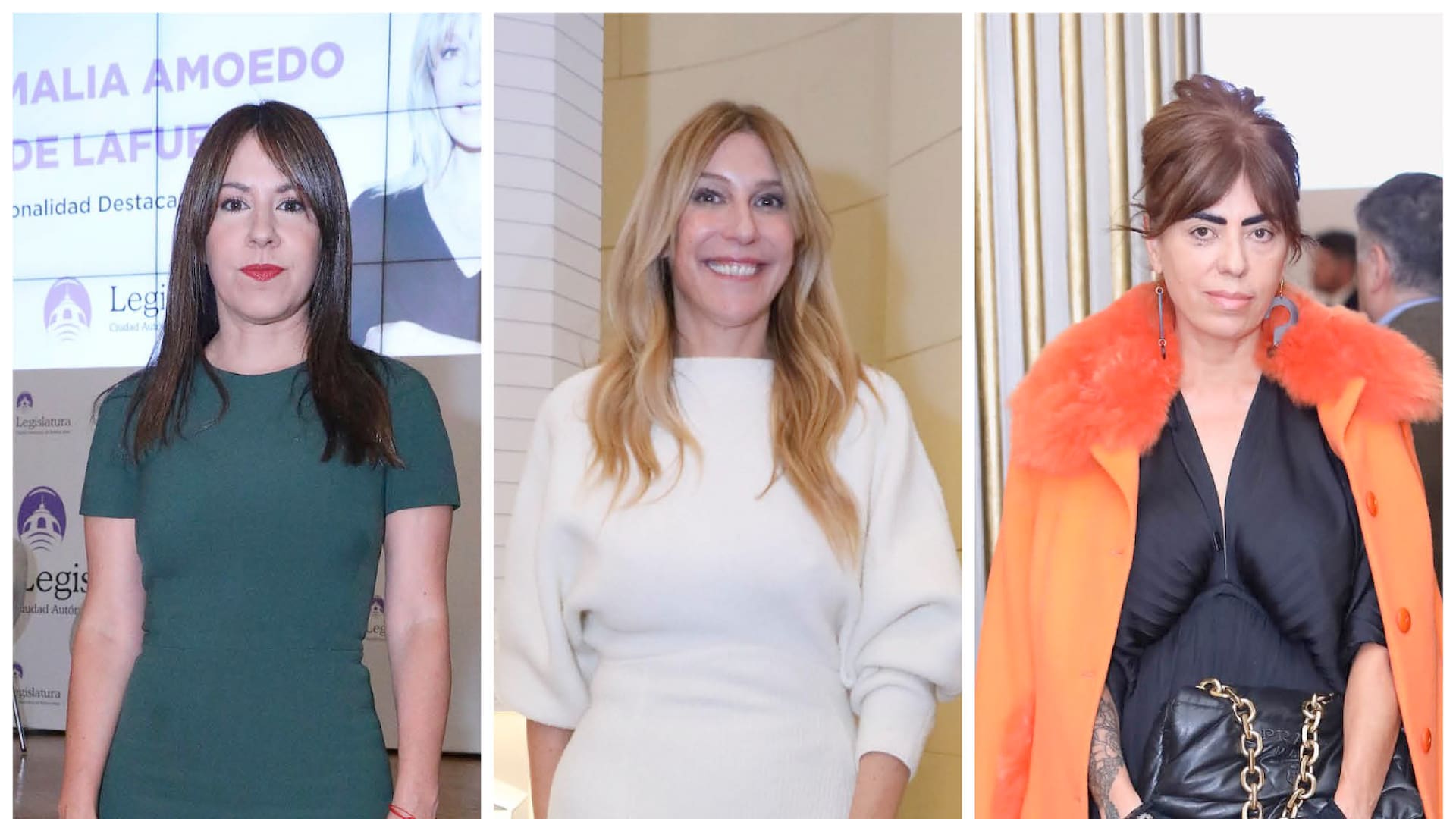 Carminne Dodero, Amalia Amoedo de Lafuente y Naná Gallardo