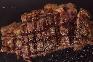 Carne madurada de Madre Rojas, que se ubica en el puesto 47 de los World’s Best Steak Restaurants 2026