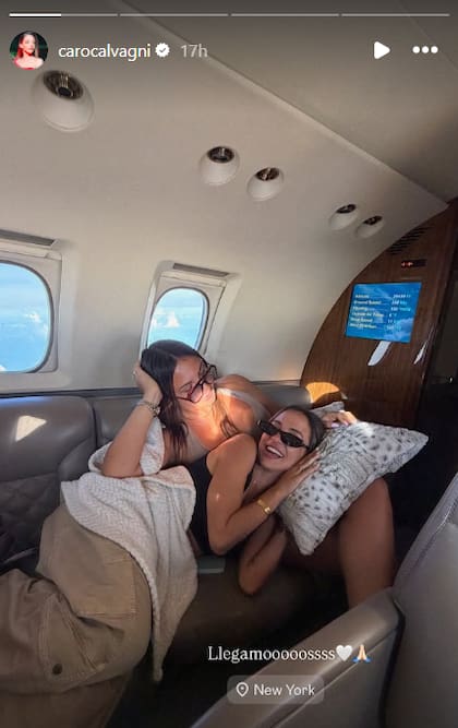 Caro acompaña a su marido Nicolás Tagliafico
