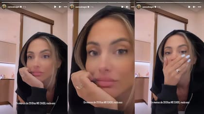 Caro Calvagni anunció la fecha de su boda con Nicolás Tagliafico