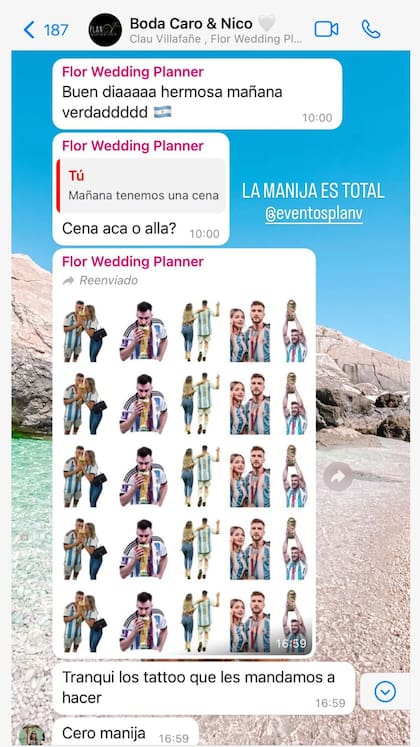Caro Calvagni develó una de las sorpresas que van a tener los invitados en su fiesta de casamiento