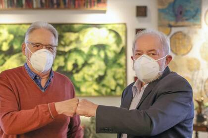 Carodoso y Lula, en la reunión en San Pablo