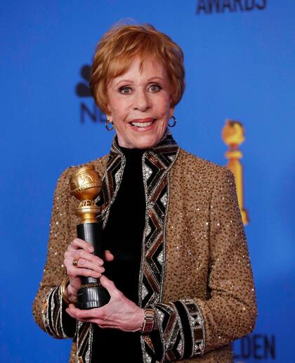 Carol Burnett y su premio a la trayectoria