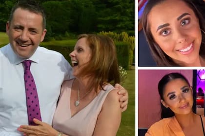 Carol y dos de sus hijas, Louise y Hannah, murieron en el lugar de los hechos, informó la policía