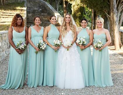 Tras el casamiento, Williams dedicó unas emotivas palabras a los novios: “Me dio mucha felicidad ver estas dos maravillosas personas unidas por el amor. Brindo por la vida que llevarán juntos", escribió en su cuenta de Instagram.