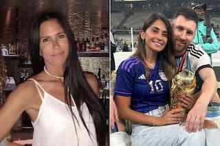 Carolina Baldini sobre Antonela Roccuzzo en la despedida de Messi: “Detrás de él, estuvo ella”