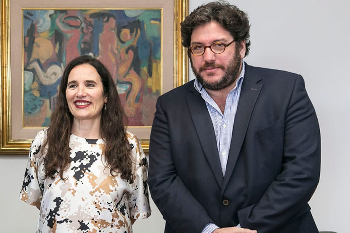 Carolina Biquard y Pablo Avelluto