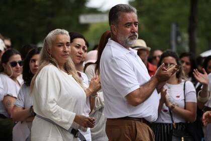 Carolina Castañeda y Francisco Javier Sánchez, los padres de la joven, participaron en labores de búsqueda en Berlín