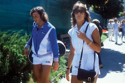 Carolina de Mónaco, que a comienzos de los 80 tuvo un sonado romance con Guillermo Vilas, también frecuentaba el Trottoirs de Buenos Aires