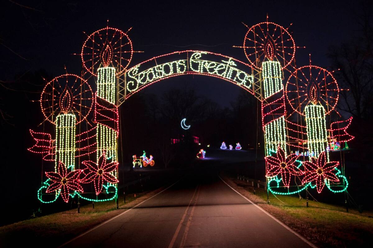 Carolina del Norte ofrece una variedad de opciones para celebrar la temporada navideña