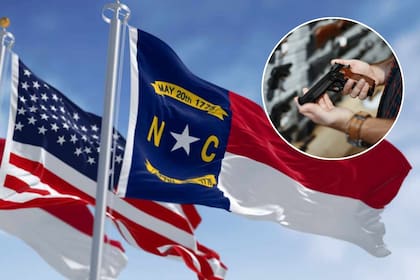 Carolina del Norte podría convertirse en el estado norteamericano número 30 en aprobar un proyecto de ley de portación de armas sin permiso (Archivo/Canva)