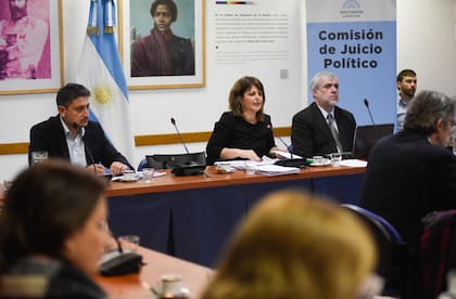 Carolina Gaillard, presidenta de la Comisión de Juicio Político