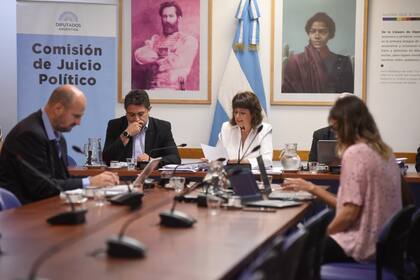 Carolina Gaillard, presidenta de la Comisión de Juicio Político