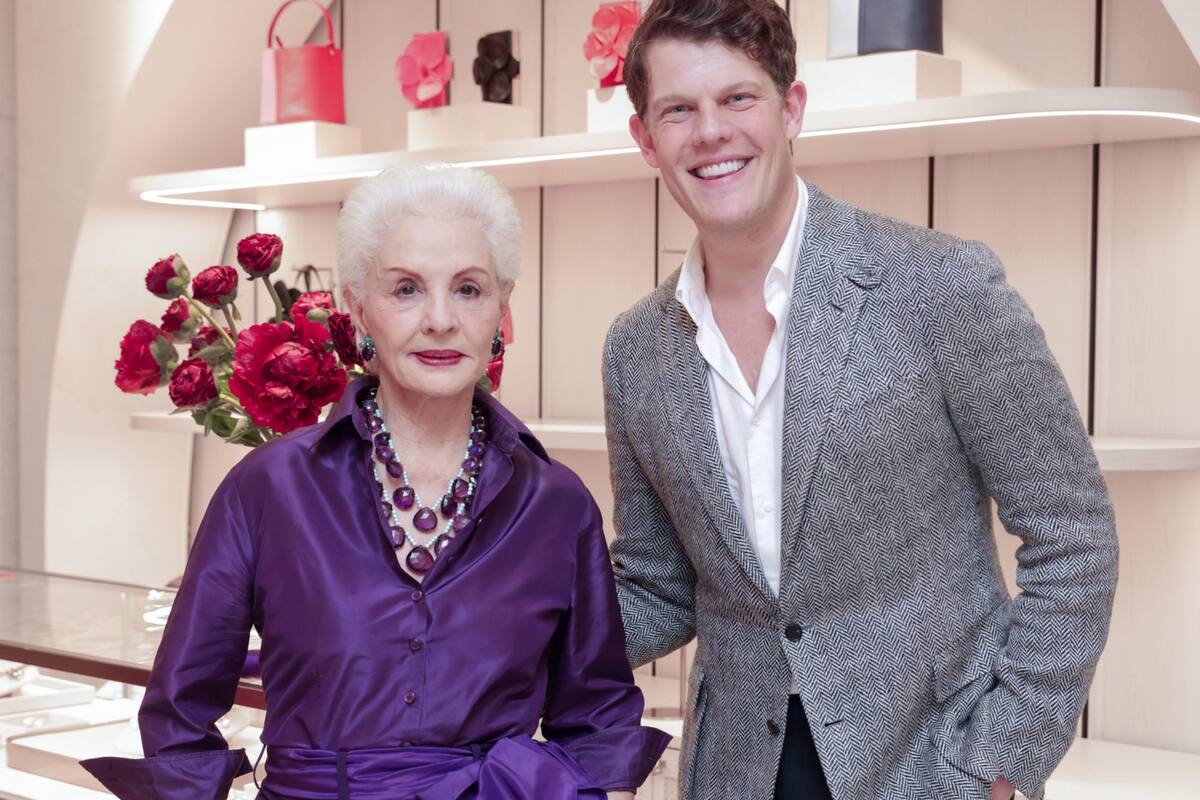 Carolina Herrera, reconocida diseñadora, revela los secretos de la elegancia