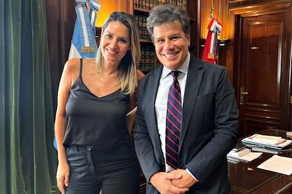 Carolina Losada y Facundo Manes
