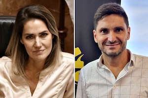 Carolina Losada y Maxi Pullaro