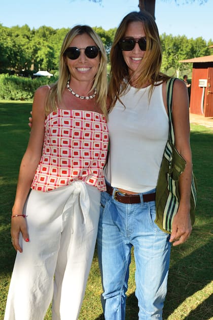 Carolina Piazza, de Minuto 7, y Victoria Muzzio (esta casada con el polista Alejandro Muzzio).
Fotos: Polo by Garrahan