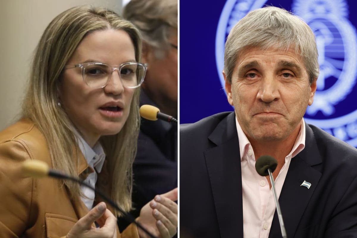 Carolina Píparo y Luis "Toto" Caputo