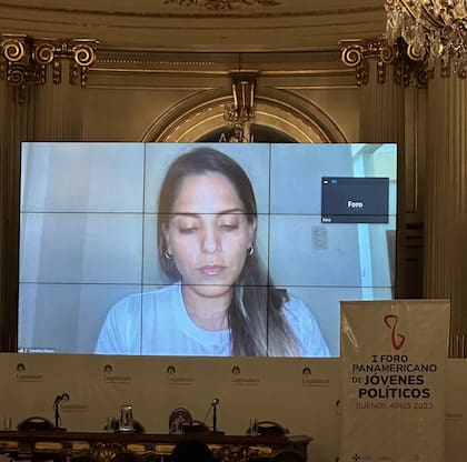 Carolina Ribera Áñez, hija de la expresidenta de Bolivia Jeanine Áñez