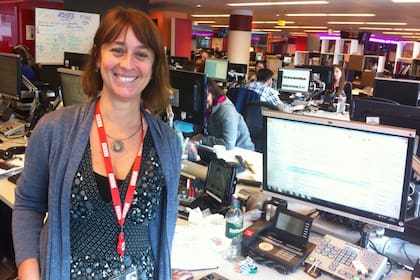 Carolina Robino, directora editorial de BBC Mundo: "Es cierto que con el teléfono, Skype, Zoom y otras plataformas se pueden hacer maravillas, pero hay cosas que solo se aprehenden estando presente"