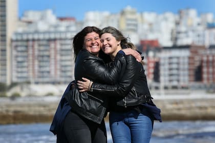 Carolina Sangiorgi y Carina Rosavik, en Mar del Plata