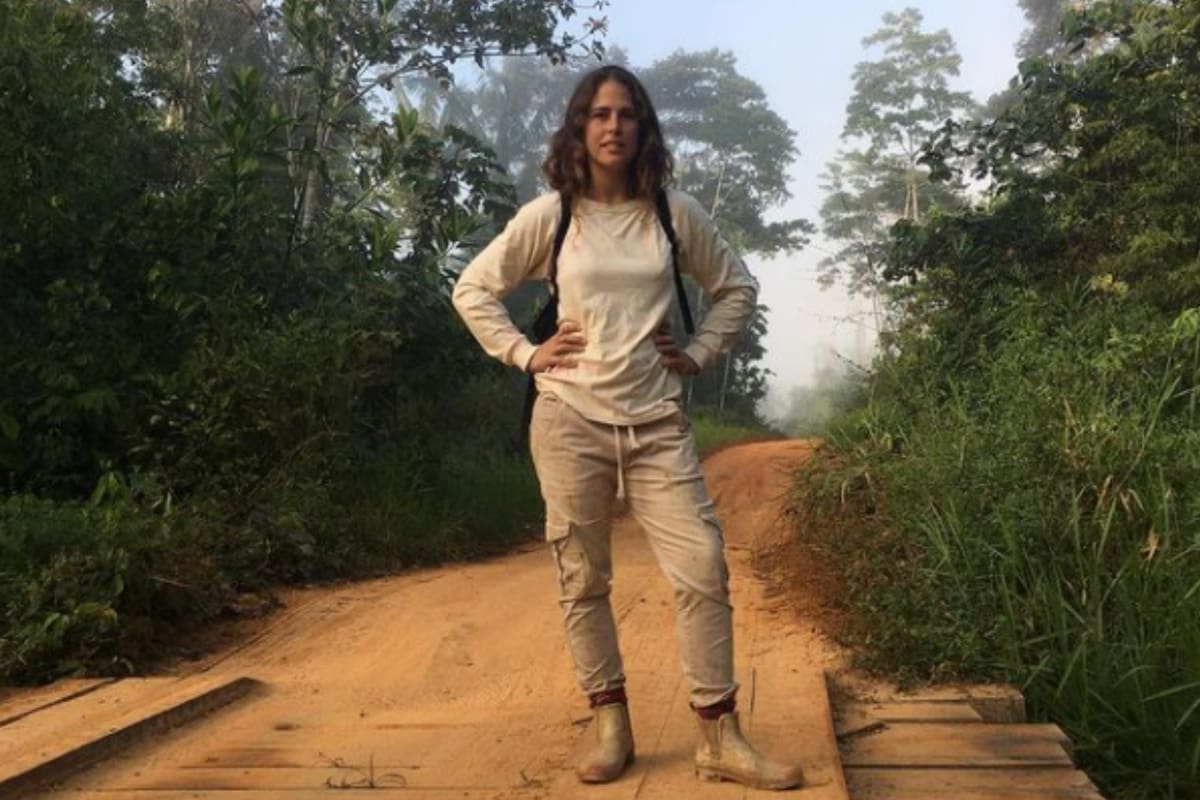 Caroline Knight, 33 años, viajó a Perú por trabajo y se enamoró de un joven productor de cacao
