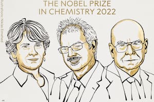 Carolyn Bertozzi, Morten Meldal y Barry Sharpless