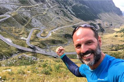 Carretera de Transfagarasan, en la cima.