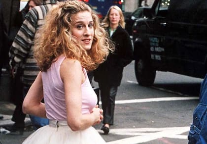 Carrie Bradshaw con su tutú de cinco dólares