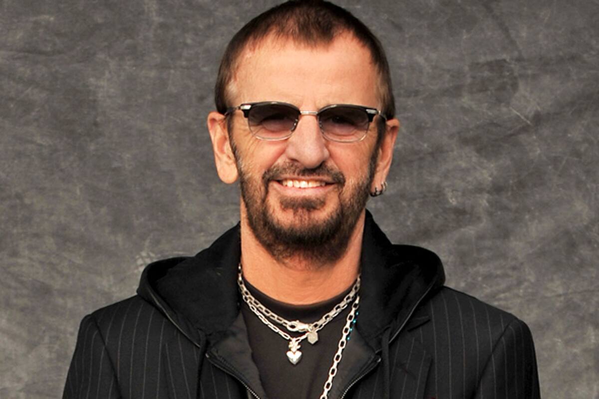 Carrie Fisher y Ringo en un video de los 70