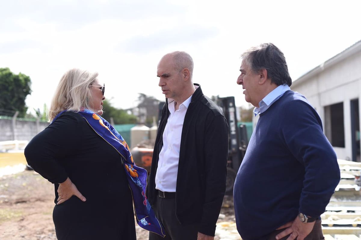 Carrió respaldó a Negri y criticó a Rogelio Frigerio