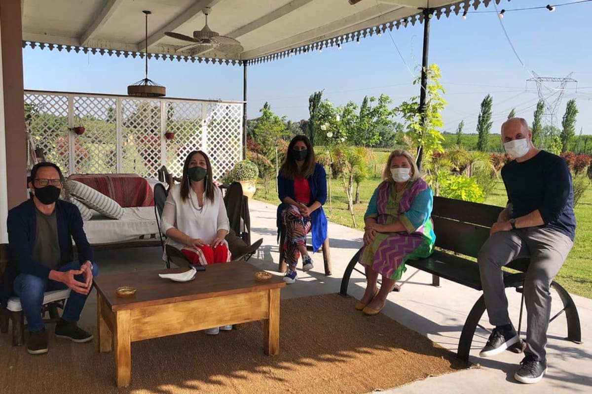 Carrió viene mostrándose en sintonía con Larreta y con Vidal