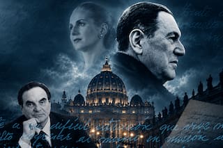 El encuentro secreto con el Papa en una iglesia de Roma y la carta por el cuerpo de Eva