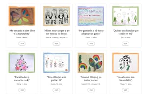 Chicos que esperan ser adoptados escribieron las cartas más importantes de sus vidas