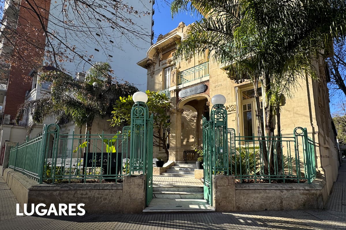 Casa Bogotá, nuevo restaurante en una casona histórica de un barrio residencial de Buenos Aires