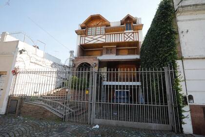 Así está este viernes la casa donde Amado Boudou pasó su prisión domiciliaria, en Avellaneda.