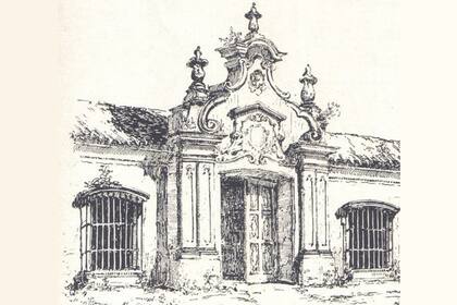 Casa de Domingo Basavilbaso, uno de los hombres más poderosos de Buenos Aires durante el siglo XVIII,