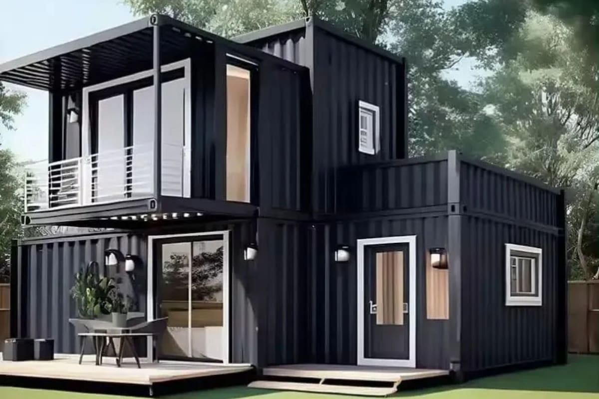 Casa de dos pisos de Amazon