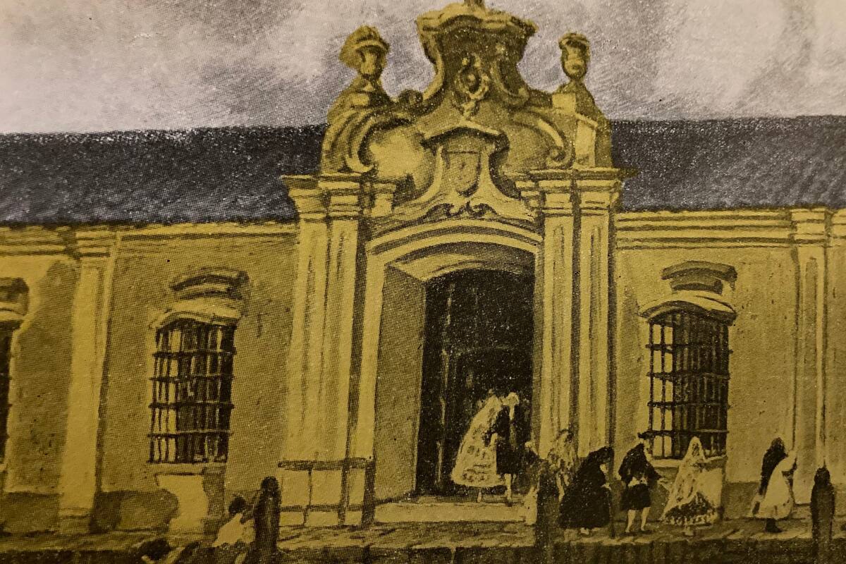 Casa de la familia Azcuénaga. Las hermanas Flora y Anita contrajeron matrimonio con Santa Coloma y el virrey Olaguer