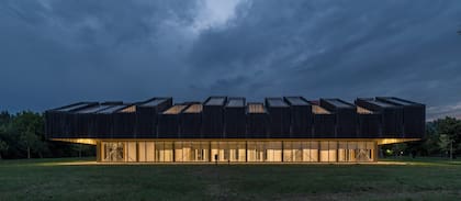 Casa de la música en Pieve di Cento (Italia), del italiano Mario Cucinella