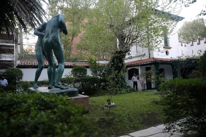La casa museo del escultor Rogelio Yrurtia, en Belgrano, no pudo abrir al público el sábado