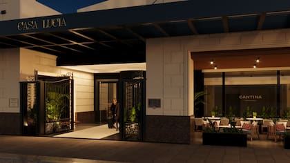 Casa Lucia contará con su propio restaurante inspirado en los auténticos sabores argentinos: “La Cantina”.