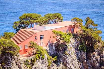 Casa Malaparte en Capri, Italia