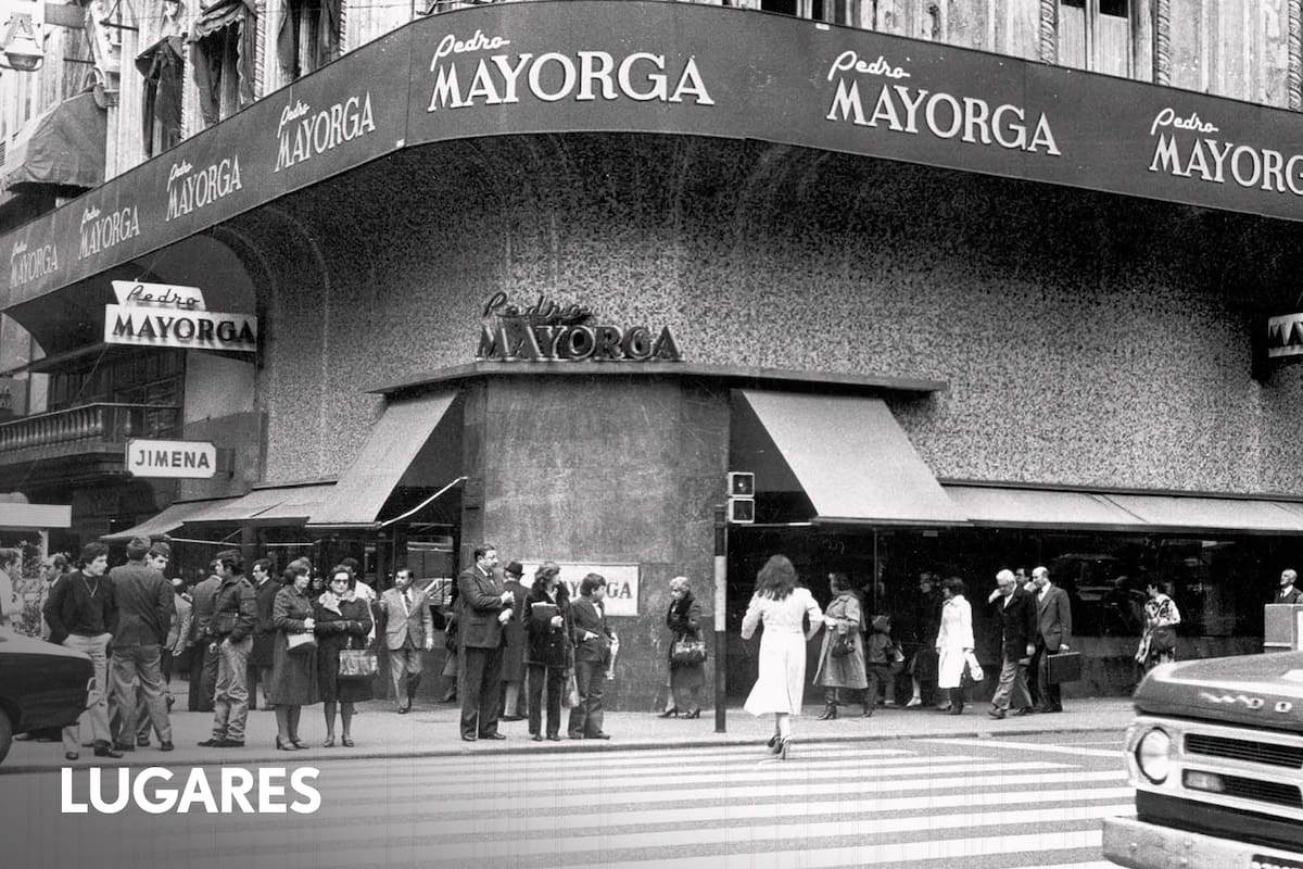 Casa Mayorga ocupó la esquina de Florida y Corrientes durante décadas.